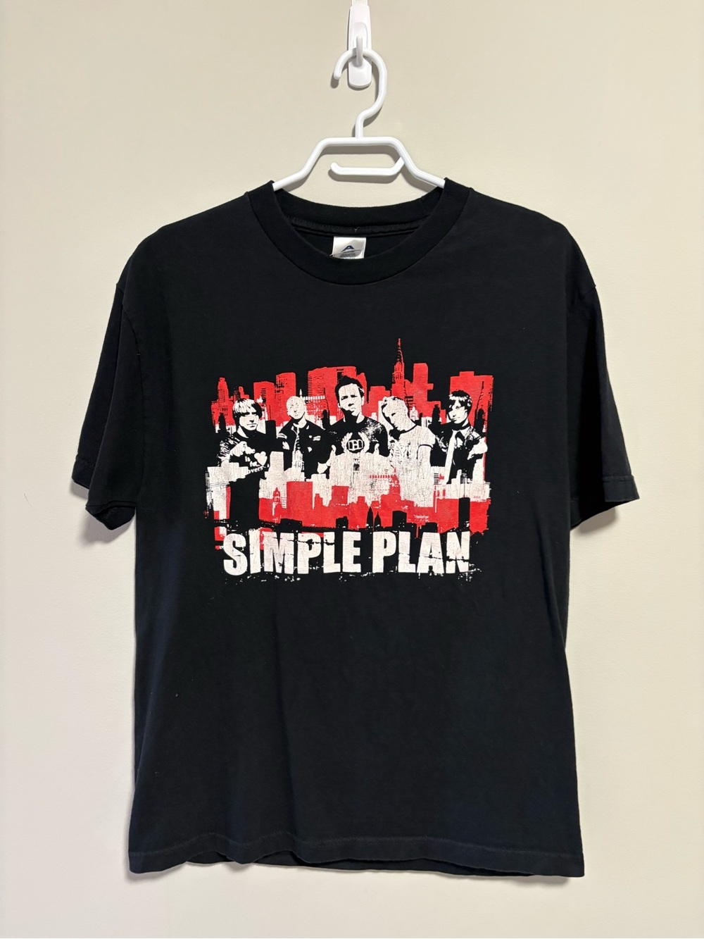 Vintage 2005 Simple Plan Canadian Tour Band Shirt Mens Large